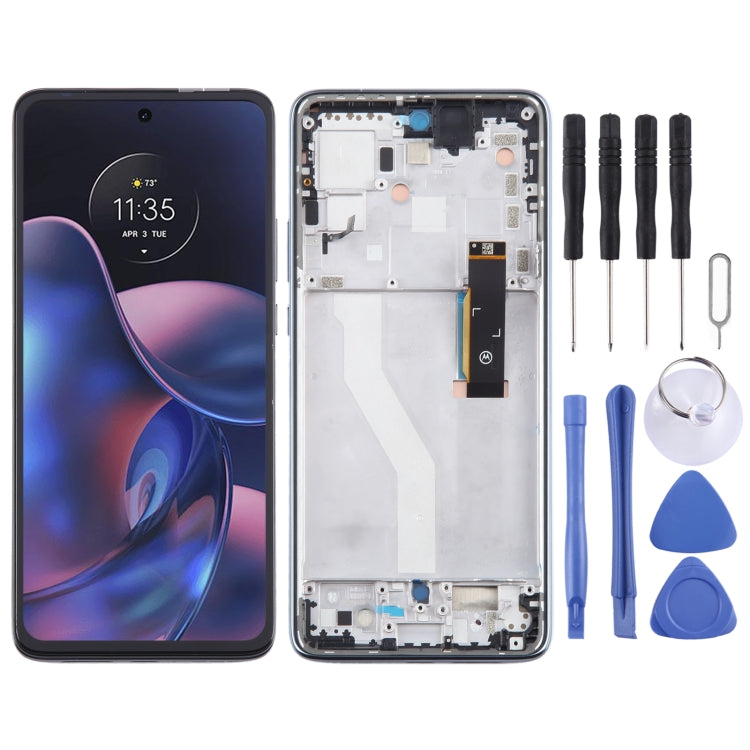 Per Motorola Edge 2022 OEM LCD Screen Digitizer assemblaggio completo con cornice, For Motorola Edge 2022 Per Motorola Edge 2022 OEM LCD Screen Digitizer assemblaggio completo con cornice, For Motorola Edge 2022